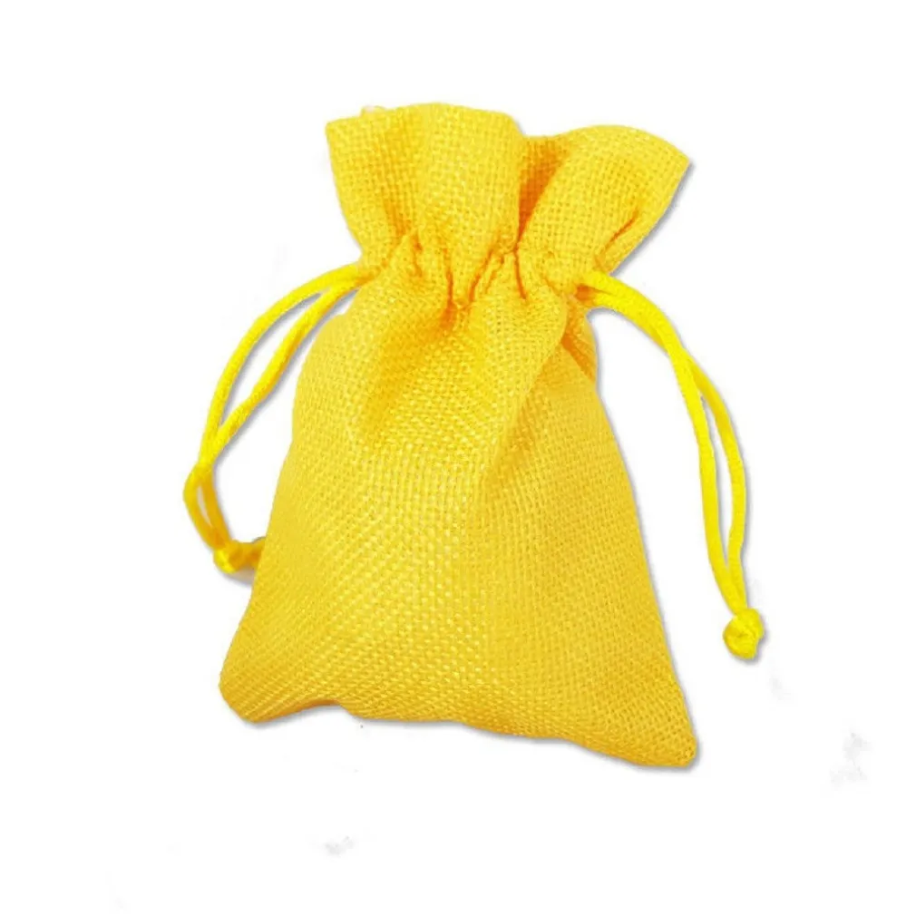 12 X SACCHETTI STOFFA PORTA CONFETTI MATRIMONIO NASCITA BATTESIMO BOMBONIERA