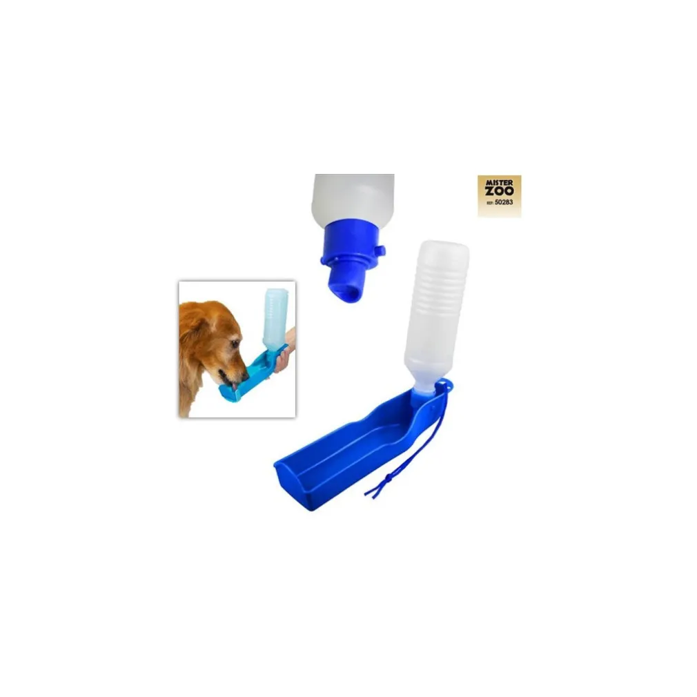 ABBEVERATOIO PORTATILE 300 ML CANI E GATTI BORRACCIA RICHIUDIBILE COLORATA