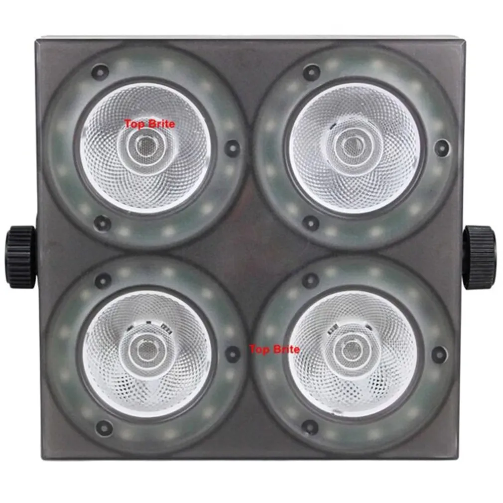ACCECATORE LED 4 X 50 W RGB MULTICOLORE BLINDER CONTROL DMX COLOR CHANGE STROBO
