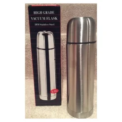 ACCIAIO INOX THERMOS  viaggio Freddo Caldo Sport LIQUIDO borraccia termica 0.5 l