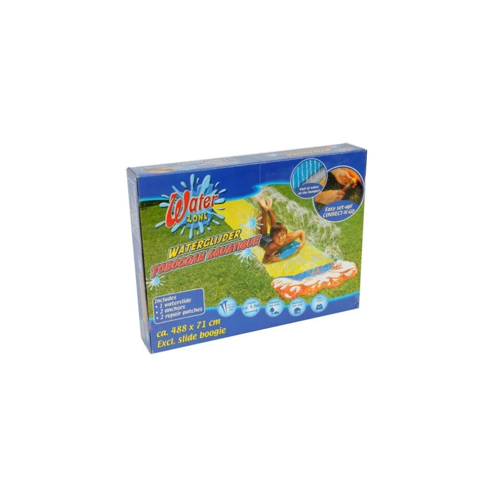 ACQUA SCIVOLO FERROVIARIO 488 X 71 CM GIOCO PISCINA ESTERNO GIARDINO WATER ZONE