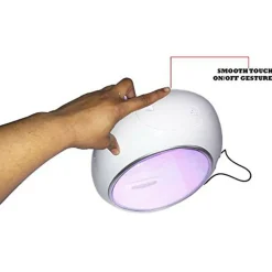 ACQUARIO MINI SOBO 6.5 LITRI Q-3 LUCE LED OVALE PESCI FILTRAZIONE INCORPORPORATA