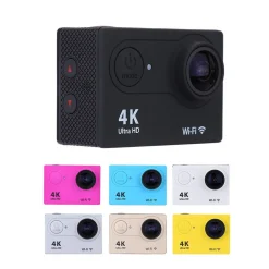 ACTION CAMERA 4K ULTRA HD PRO CAM WiFi WIRELESS SPORT GO VIDEOCAMERA SUBACQUEA