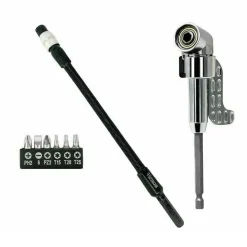 ADATTATORE ANGOLARE 105° PER TRAPANO MANDRINO ANGOLARE PORTA INSERTI FLESSIBILE