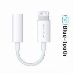 ADATTATORE AUDIO LIGHTNING A JACK AUX 3,5MM PER IPOD IPHONE IPAD MAXTECH AD-IP01