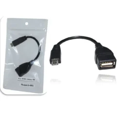 ADATTATORE CAVETTO OTG USB On-The-Go PER SAMSUNG TUTTI MODELLI O T G