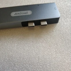 ADATTATORE CONVERTITORE HUB MULTIFUNZIONE PER COMPUTER DI TIPO C HDMI USB Q-A121