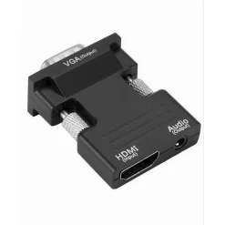 ADATTATORE CONVERTITORE VIDEO AUDIO HDMI A VGA PROIETTORE LETTORE DVD TV CHD-AVGA