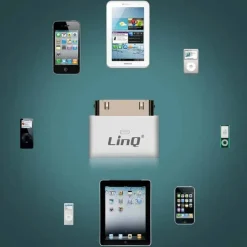 ADATTATORE DI RICARICA SINCRONIZZAZIONE IPHONE APPLE DA 30 PIN A LIGHTNING IP-7749