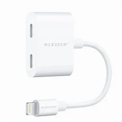 ADATTATORE LIGHTNING A DOPPIO LIGHTNING AUDIO RICARICA IPOD IPAD IPHONE AD-IP04