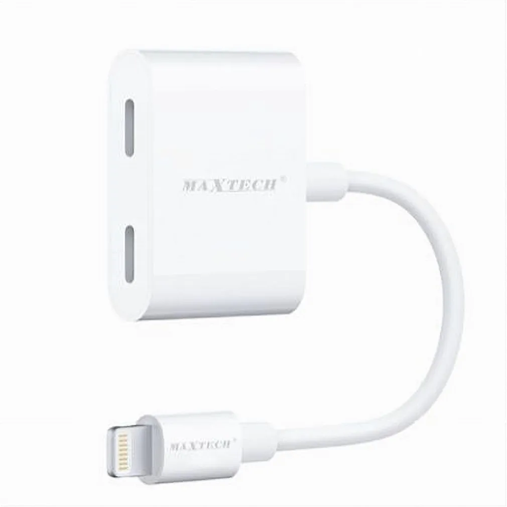 ADATTATORE LIGHTNING A DOPPIO LIGHTNING AUDIO RICARICA IPOD IPAD IPHONE AD-IP04