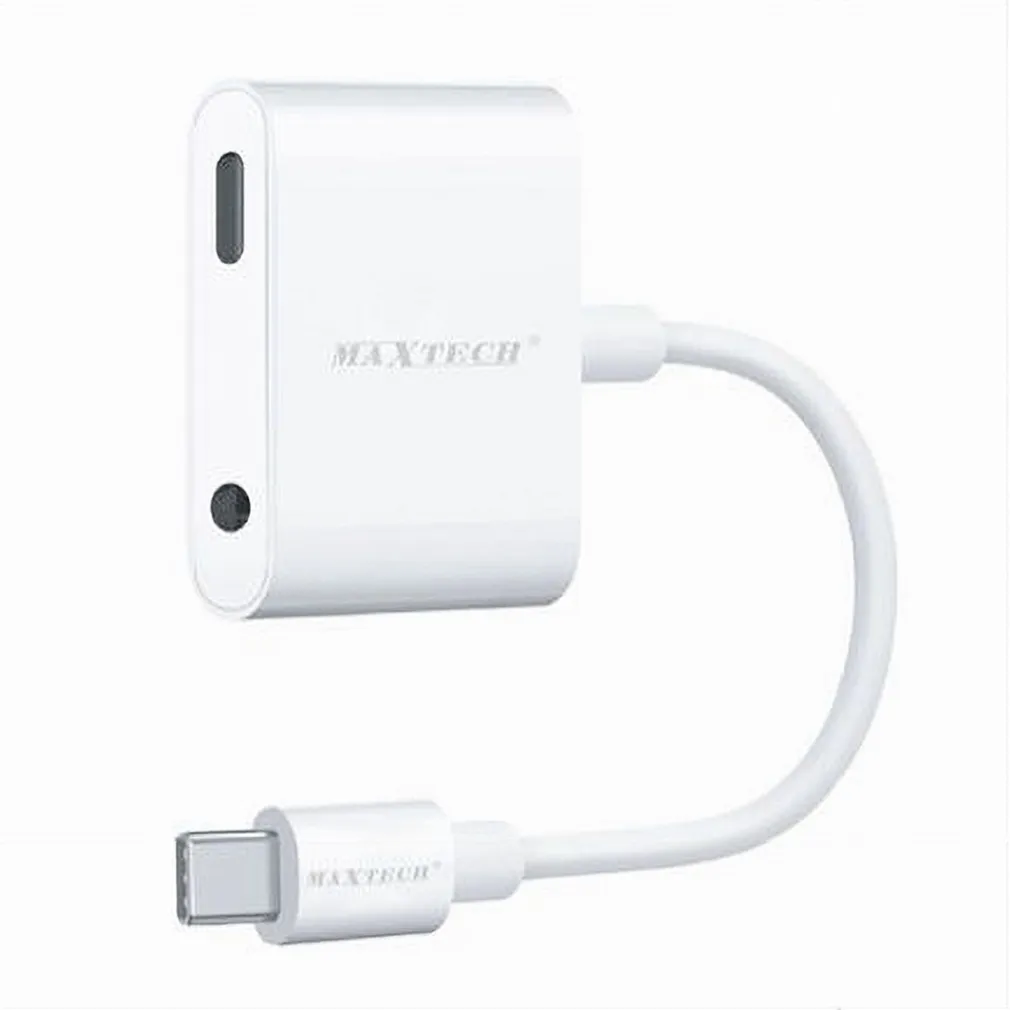 ADATTATORE TYPE-C A ENTRATA AUX +TYPE C RICARICA CUFFIE AUDIO SMARTPHONE AD-TC03