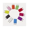 ADATTATORE USB SPINA 5V 1A CARICABATTERIA PER SMARTPHONE TABLET VARI COLORI