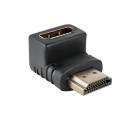ADATTATORE VIDEO DA HDMI MASCHIO A HDMI FEMMINA 90°GRADI ANGOLARE DESTRO HDMF-90