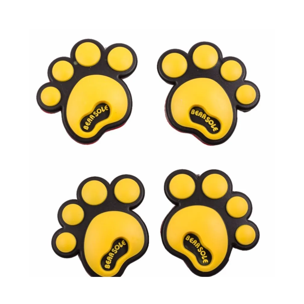 ADESIVO 3D DECORAZIONE DECALCOMANIE PER AUTO STICKER 4 PZ ZAMPE CANE CUCCIOLO