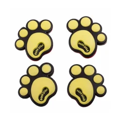 ADESIVO 3D DECORAZIONE DECALCOMANIE PER AUTO STICKER 4 PZ ZAMPE CANE CUCCIOLO