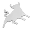 ADESIVO DECORAZIONE 3D METALLO CROMATO PER AUTO FIGURA STEMMA TORO BULL STICKER