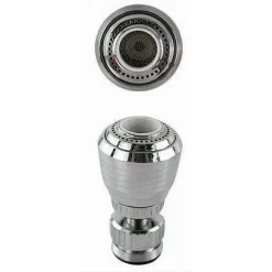 AERATORE ROMPIGETTO LAVELLO RUBINETTO CUCINA CROMATO FILTRO SNODATO 3.2X6CM 69269