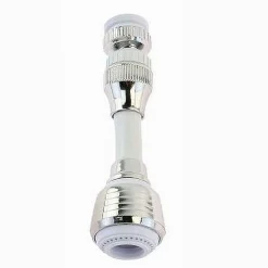 AERATORE ROMPIGETTO LAVELLO RUBINETTO CUCINA CROMATO SNODATO BIANCO CROMO 87166