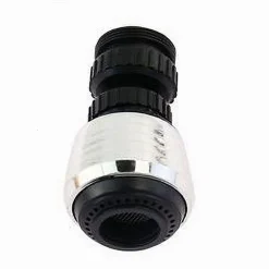 AERATORE ROMPIGETTO PER RUBINETTO LAVELLO CUCINA CROMATO NERO CON SNODO 87169