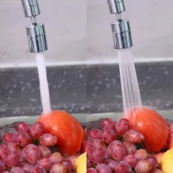 AERATORE ROMPIGETTO PROLUNGA RUBINETTO GIREVOLE ANTISPRUZZO IN PLASTICA 22-24MM 87977