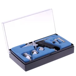 AEROGRAFO DOPPIA AZIONE TRATTO FINE 0,3MM AEROPENNA ARIA COMPRESSA SERBATOI
