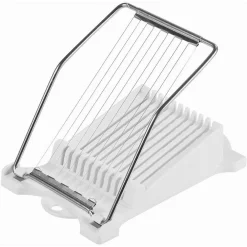 AFFETTATRICE FILI IN ACCIAIO PER CARNE UOVA TAGLIERINA PER ALIMENTI DA CUCINA