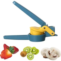 AFFETTATRICE MULTIUSO IN ACCIAIO MANDOLINO MANUALE ALIMENTI GRATTUGIA ROTANTE