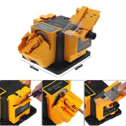 AFFILA COLTELLI ELETTRICO ARROTA LAME FORBICI CACCIAVITI SCALPELLO 65 WATT