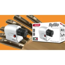 AFFILA COLTELLI ELETTRICO FORBICI LAME LAMA AFFILATORE ARROTA UTENSILI