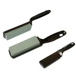 AFFILACOLTELLI AFFILATORE PIETRA PER AFFILARE AFFILA COLTELLI LAME CON MANICO