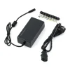 ALIMENTATORE CARICATORE UNIVERSALE PC NOTEBOOK 96 W LCD MONITOR CON 8 CONNETTORI