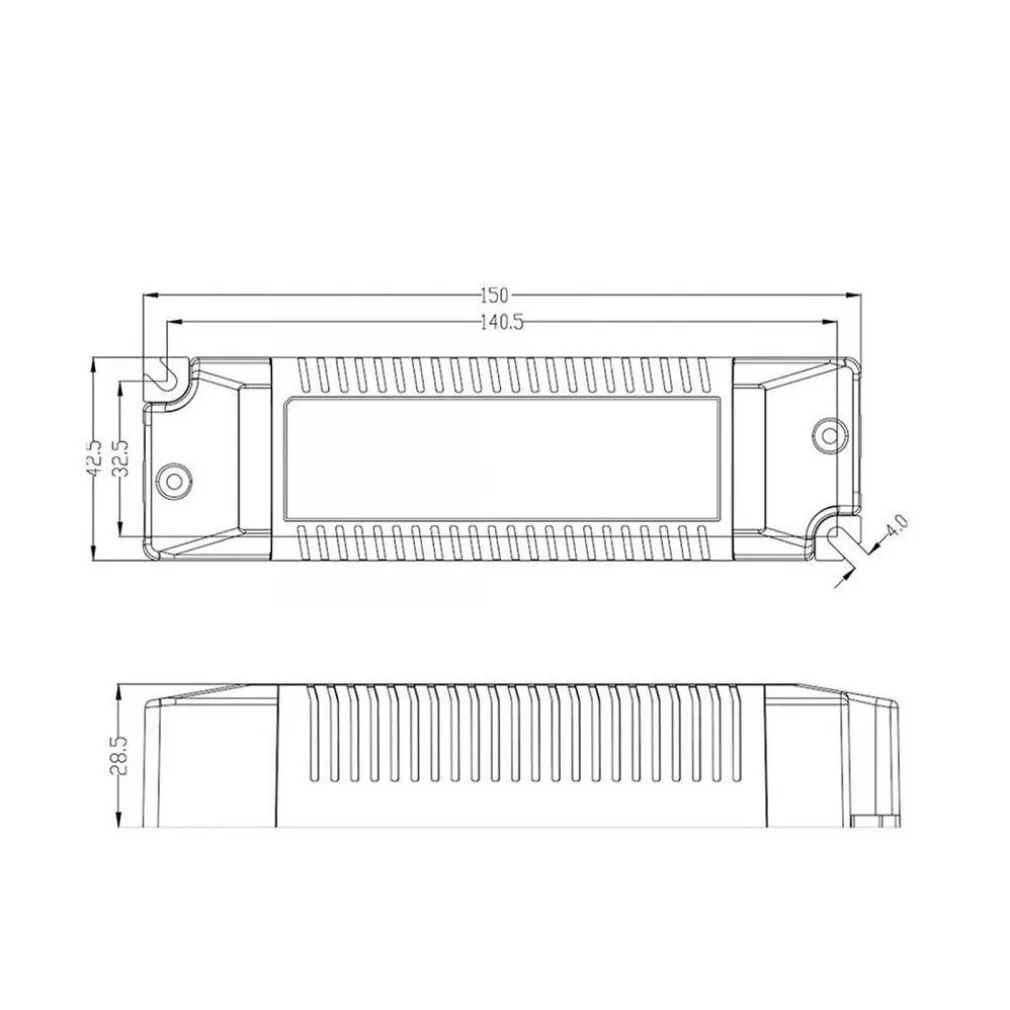 ALIMENTATORE CC MAX 20 W MULTICORRENTE LED DRIVER DIMMERABILE TRASFORMATORE 8IN1