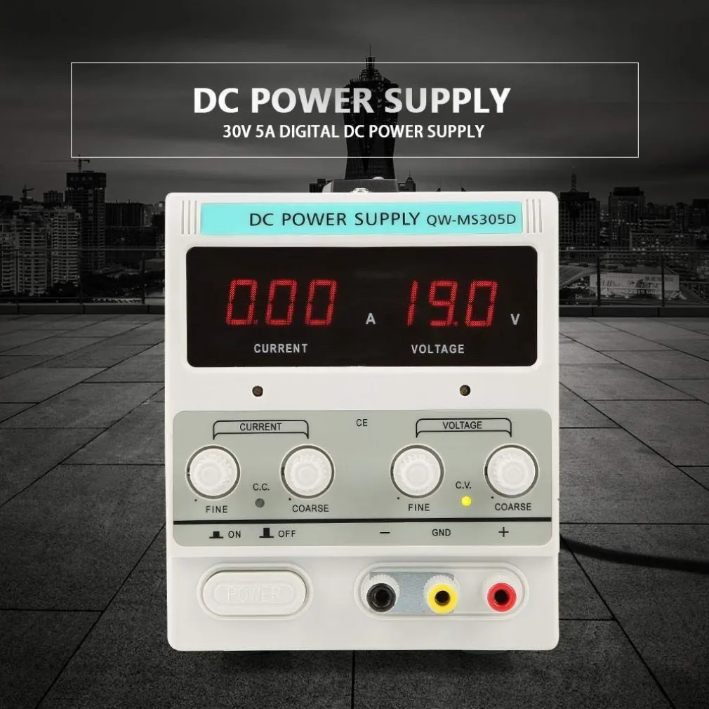 ALIMENTATORE DA LABORATORIO BANCO REGOLABILE STABILIZZATO TRASFORAMTORE 30V 5A