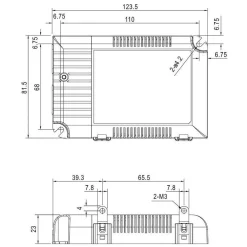 ALIMENTATORE LED DRIVER 60W MULTICORRENTE DIMMERABILE BLUETOOTH STRISCE LAMPADE LED