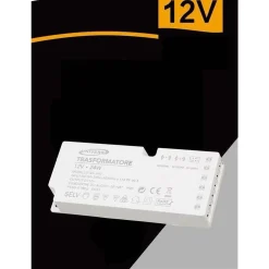 ALIMENTATORE SWITCHING DC12V 24W 2A 6 USCITE 3 INGRESSO SENSORE STRIP LED QS-24W