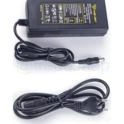 ALIMENTATORE TRASFORMATORE 12V 5A PER STRISCIA LED TELECAMERE DVR STABILIZZATO