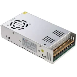 ALIMENTATORE TRASFORMATORE STABILIZZATO SWITCH TRIMMER 220V-12V 20A CON VENTOLA