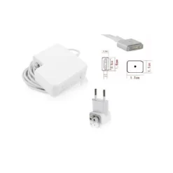 ALIMENTATORE 60W COMPATIBILE PER NOTEBOOK MAGSAFE 2 MACBOOK PRO RETINA 13" 4 PIN