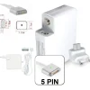 ALIMENTATORE 60W COMPATIBILE PER NOTEBOOK MAGSAFE 2 MACBOOK PRO RETINA 13" 5 PIN