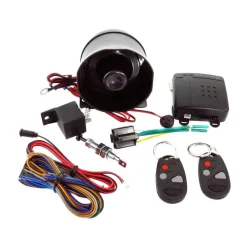 ALLARME ANTIFURTO AUTO UNIVERSALE FURGONE CAMPER ROULOTTE 2 TELECOMANDI