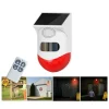 ALLARME ANTIFURTO SOLARE SENSORE MOVIMENTO 120DB CON TELECOMANDO SIRENA Q-BJ200