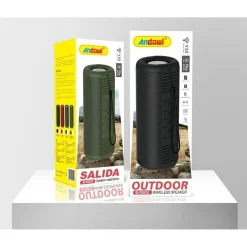 ALTOPARLANTE 2.0 WIRELESS SPEAKER BLUETOOTH 5.0 AUX 3,5MM USB PER ESTERNO QYX533