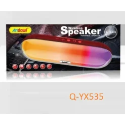 ALTOPARLANTE BLUETOOTH IOS/ANDROID PORTATILE RICARICABILE Q-YX535 TECNOLOGIA RGB