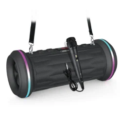 ALTOPARLANTE BLUETOOTH PORTATILE MICROFONO RADIO TWS USB FUNZIONE KARAOKE Q-YX8
