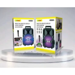 ALTOPARLANTE BLUETOOTH WIRELESS 2000W ILLUMINAZIONE LED KARAOKE MICROFONO Q-T38