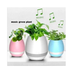 ALTOPARLANTE CASSA SPEAKER BLUETOOTH A FORMA DI VASO PIANTA FIORI IMPERMEABILE