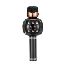 ALTOPARLANTE MICROFONO WIRELESS RICARICABILE BLUETOOTH FM RADIO MUSICA Q-M2911