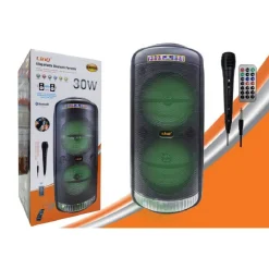 ALTOPARLANTE SPEAKER CASSA BLUETOOTH PORTATILE KB8808 30W MICROFONO TELECOMANDO