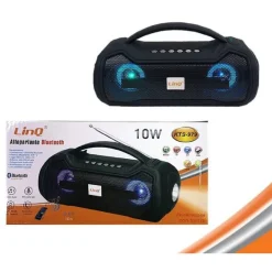 ALTOPARLANTE SPEAKER CASSA BLUETOOTH KTS-979 10W RADIO FM TF USB CON TORCIA LED